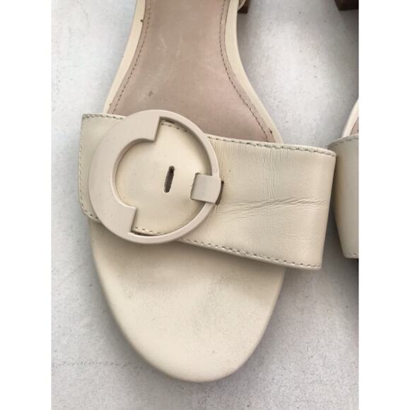 Louise et Cie Austen Sandals Leather Block Heels - Picture 3 of 13